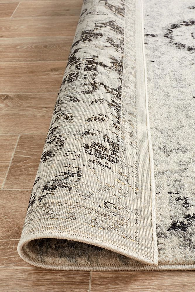 Museum 860 Runner Rug (Charcoal) by Rug Culture