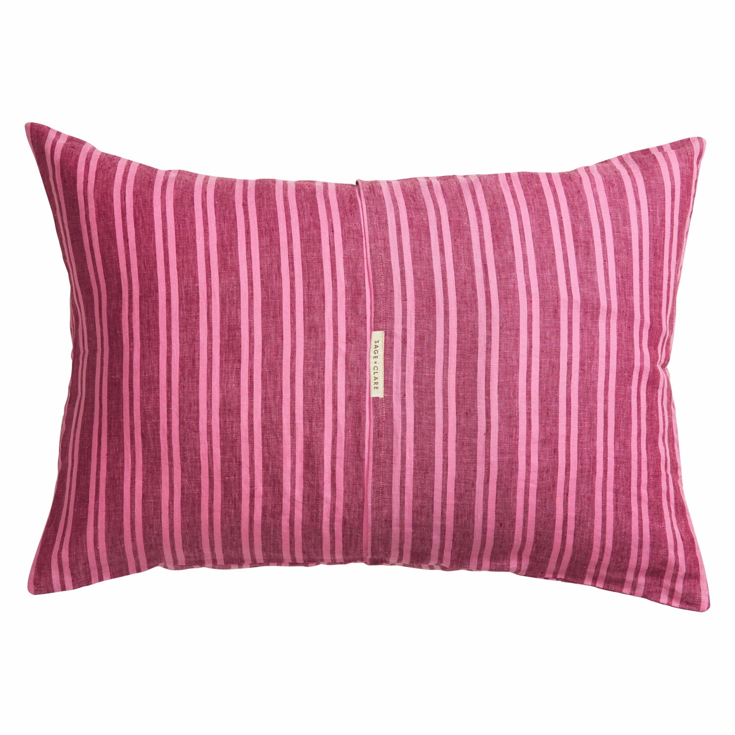 Nadine Linen Pillowcase Set - Mahogany