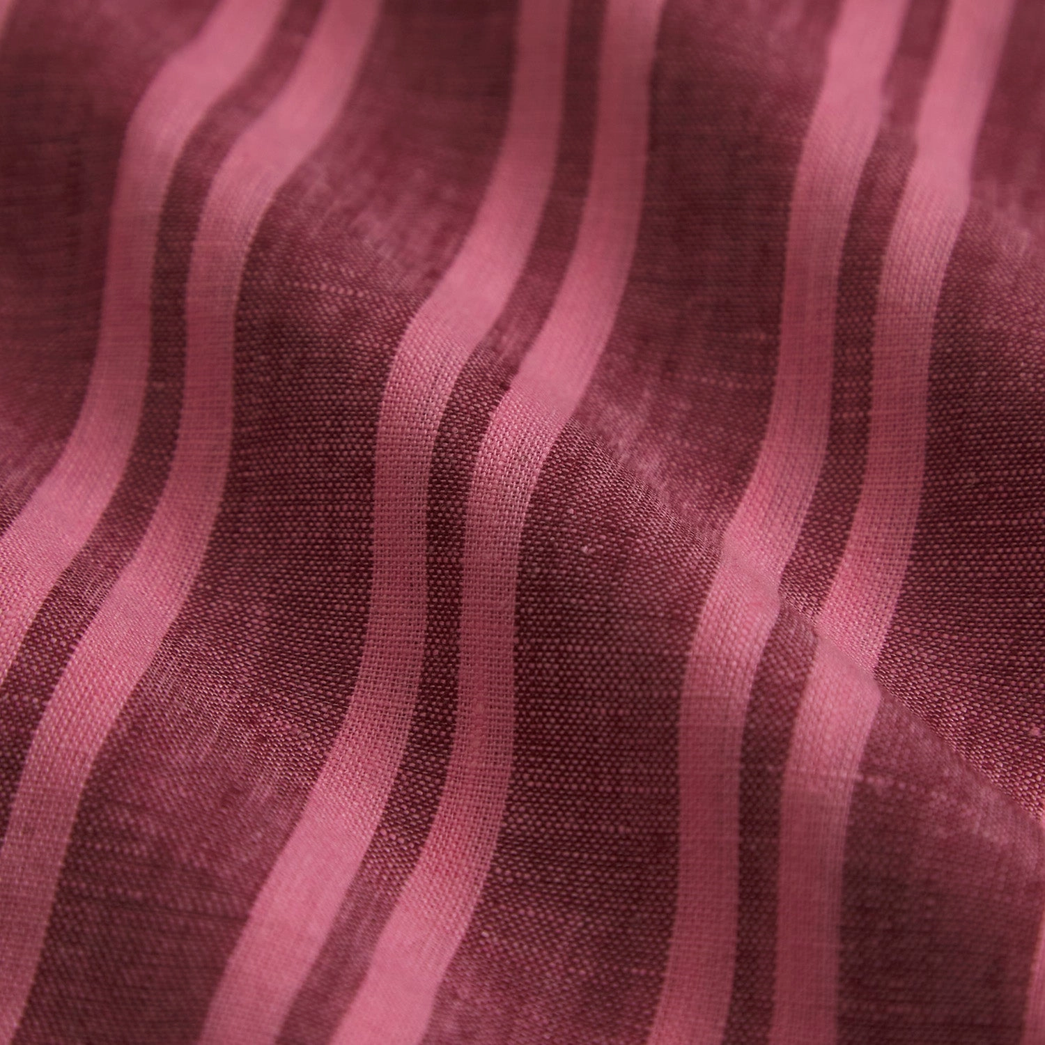 Nadine Linen Pillowcase Set - Mahogany