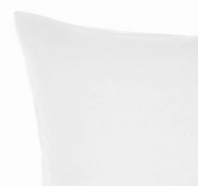 Nimes Linen European Pillowcase White