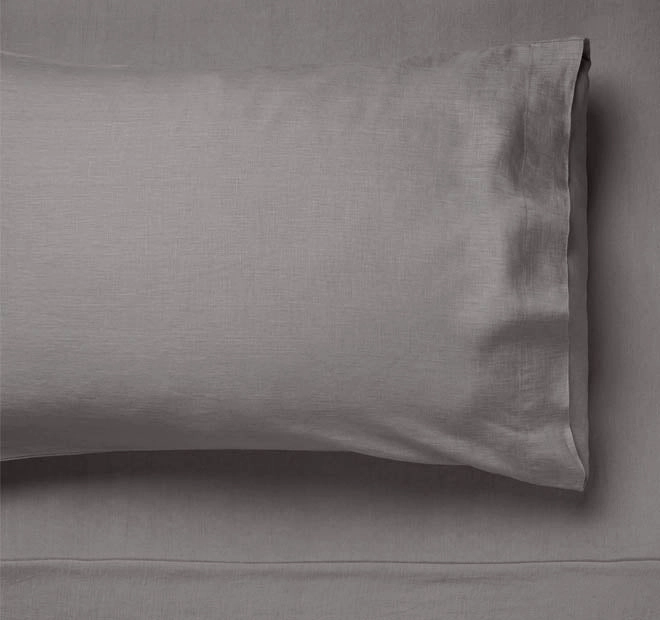 Nimes Linen Mega Sheet Set Range Ash