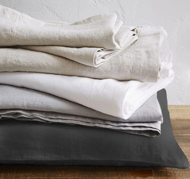 Nimes Linen Mega Sheet Set Range Natural