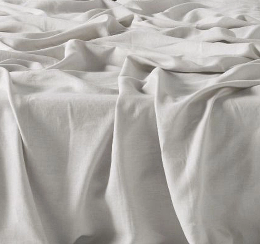 Nimes Linen Mega Sheet Set Range Pale Grey