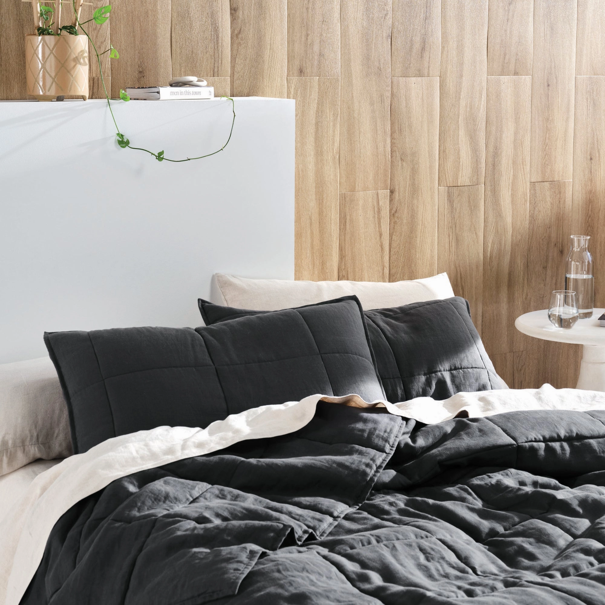 Nimes Magnet Pillow sham Pair by Linen House