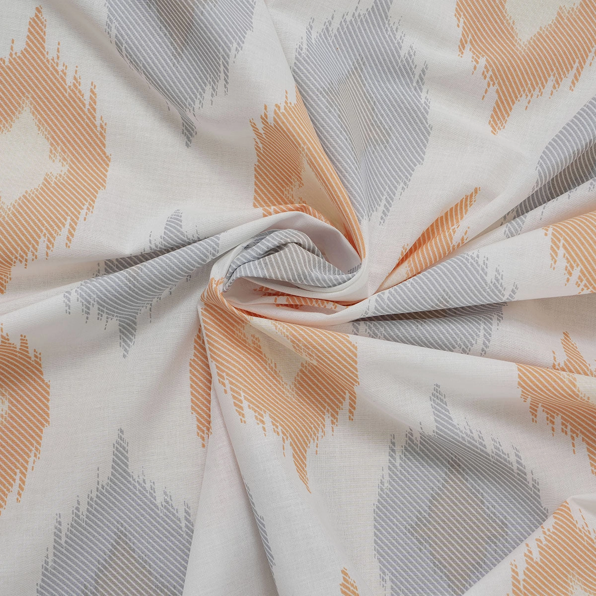 Optimist Bloom 100% Cotton Printed Bed Sheet with Pillow Case