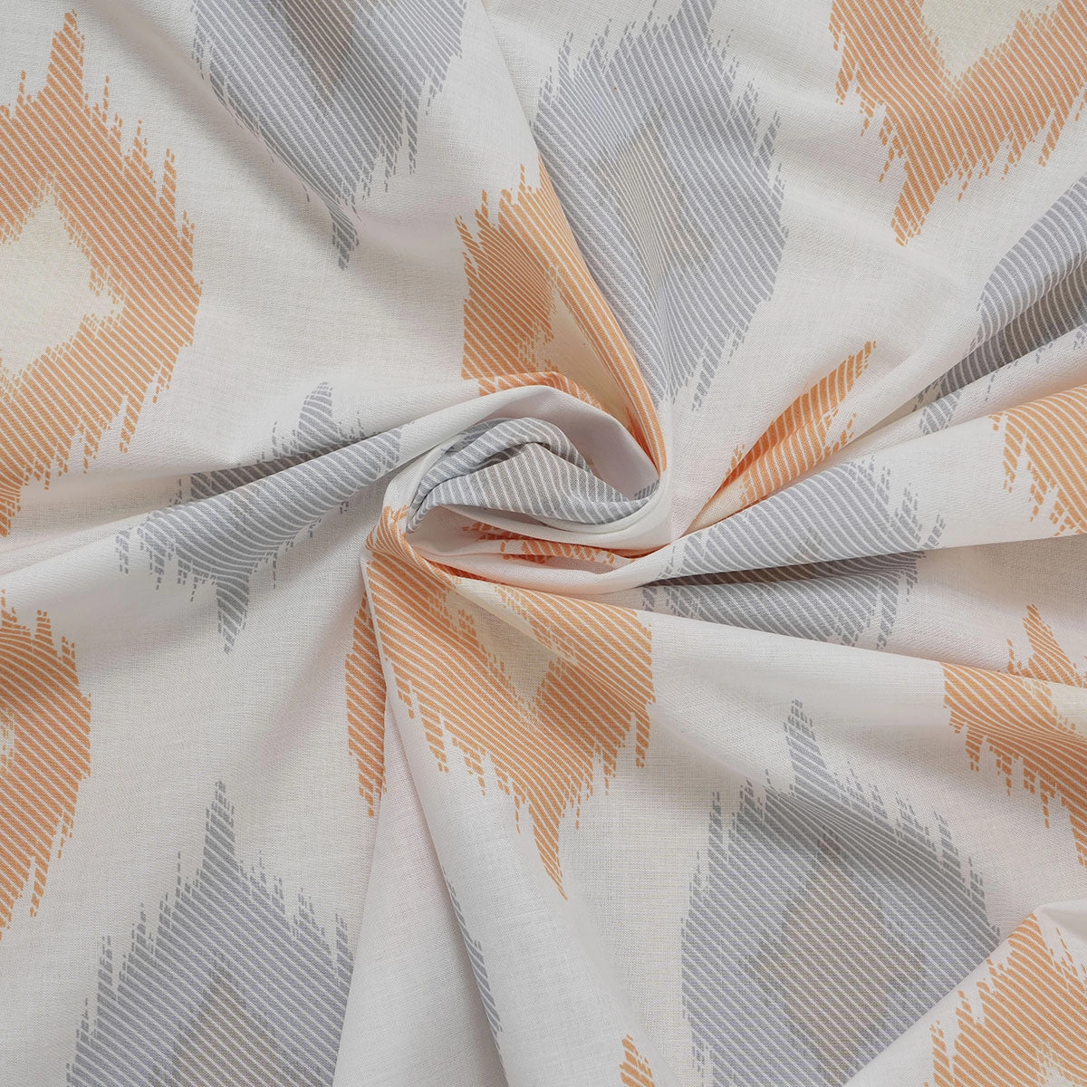 Optimist Bloom 100% Cotton Printed Bed Sheet with Pillow Case