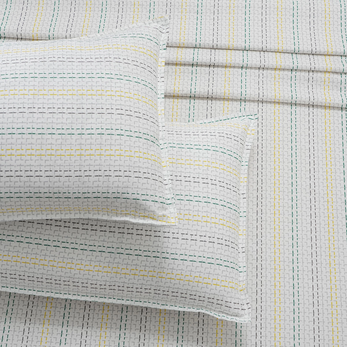 Optimist Bloom 100% Cotton Printed Bed Sheet with Pillow Case