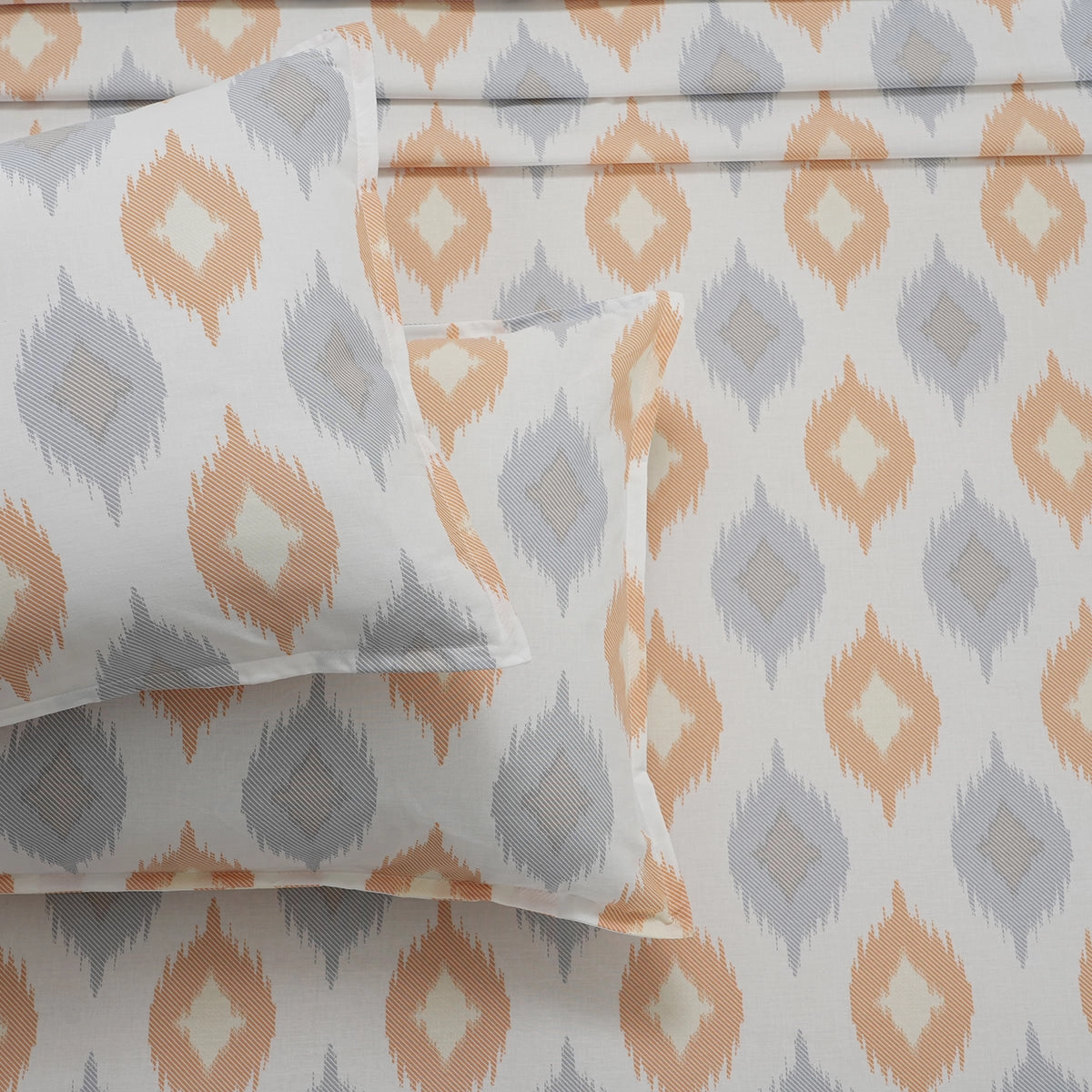 Optimist Bloom 100% Cotton Printed Bed Sheet with Pillow Case
