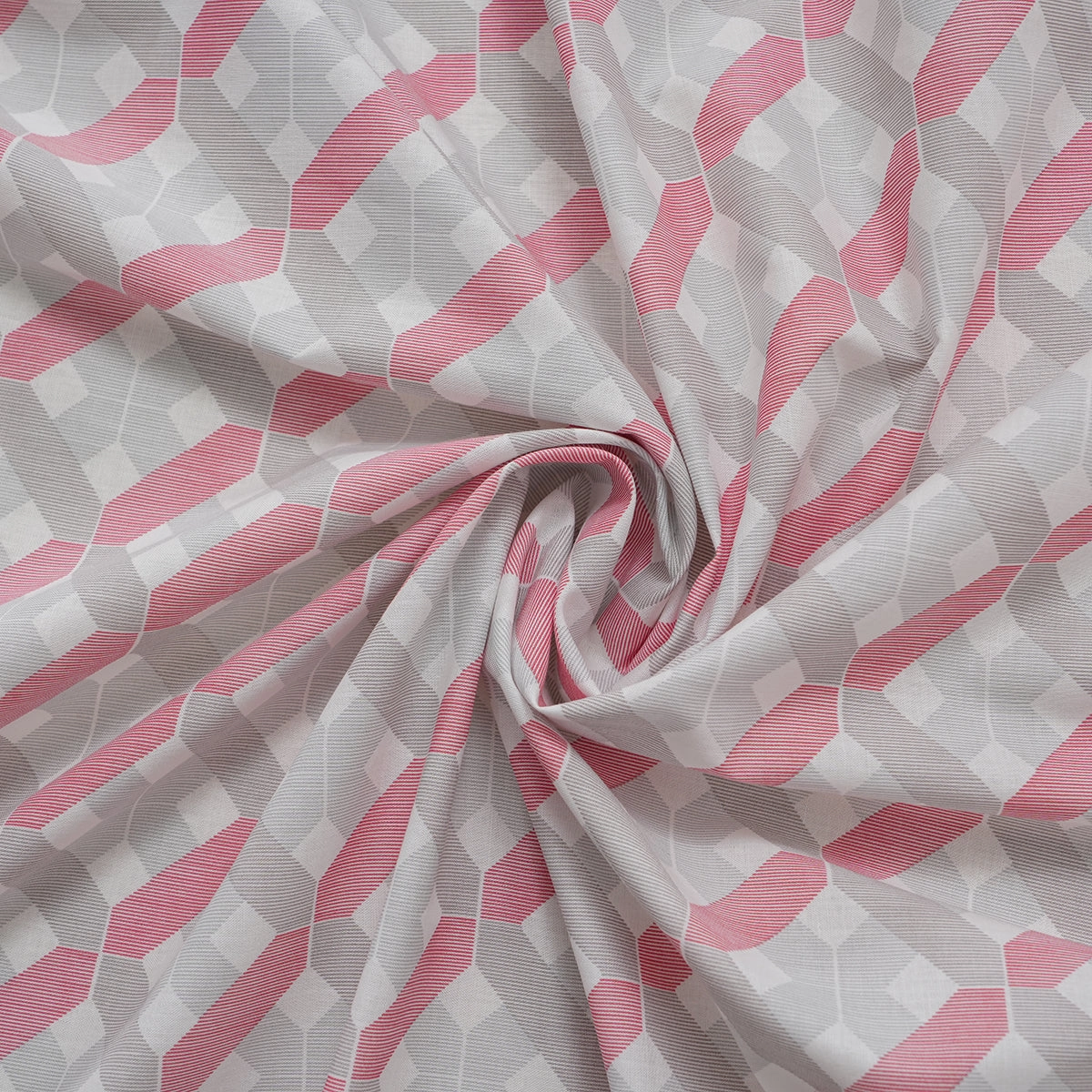 Optimist Bloom 100% Cotton Printed Bed Sheet with Pillow Case