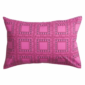 Orson Cotton Pillowcase Set - Fuchsia