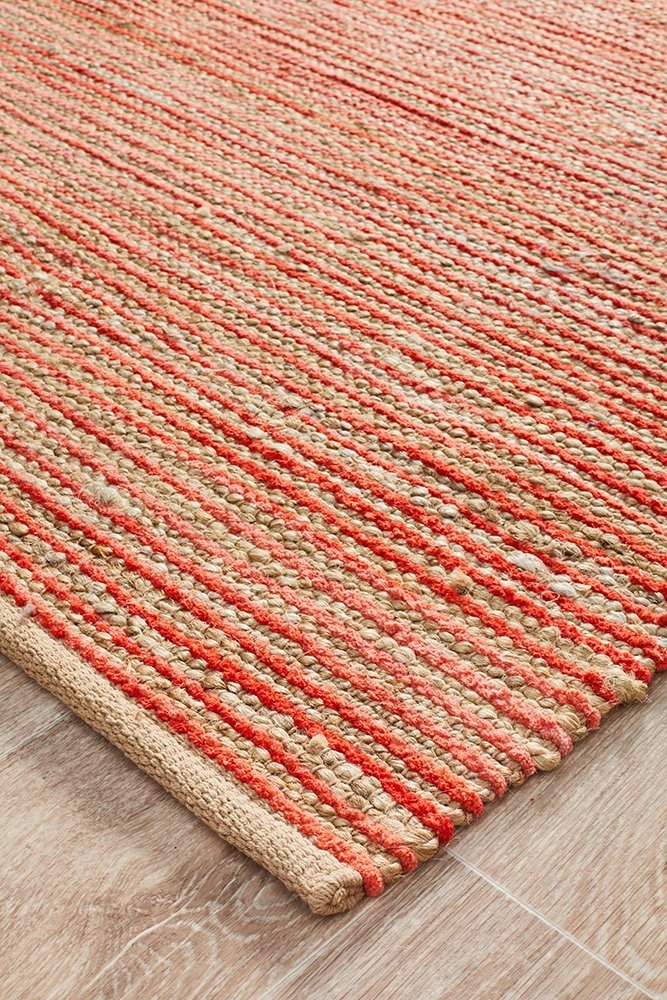 Parade 444 Rug (Coral) by Rug Culture