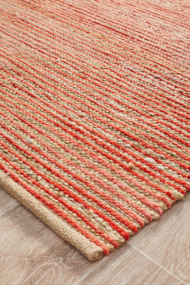 Parade 444 Rug (Coral) by Rug Culture