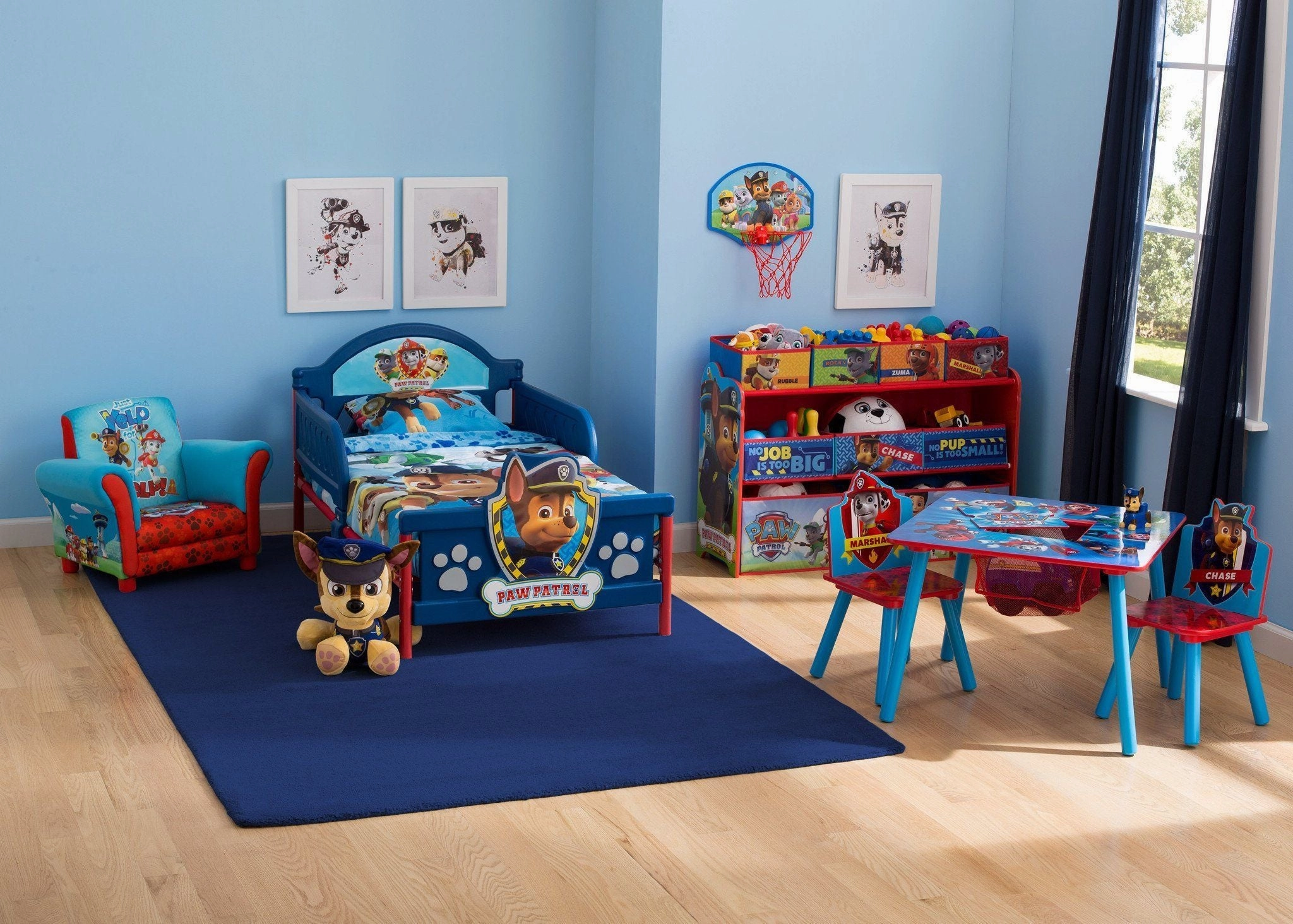 PAW Patrol Plastic 3D Toddler Bed