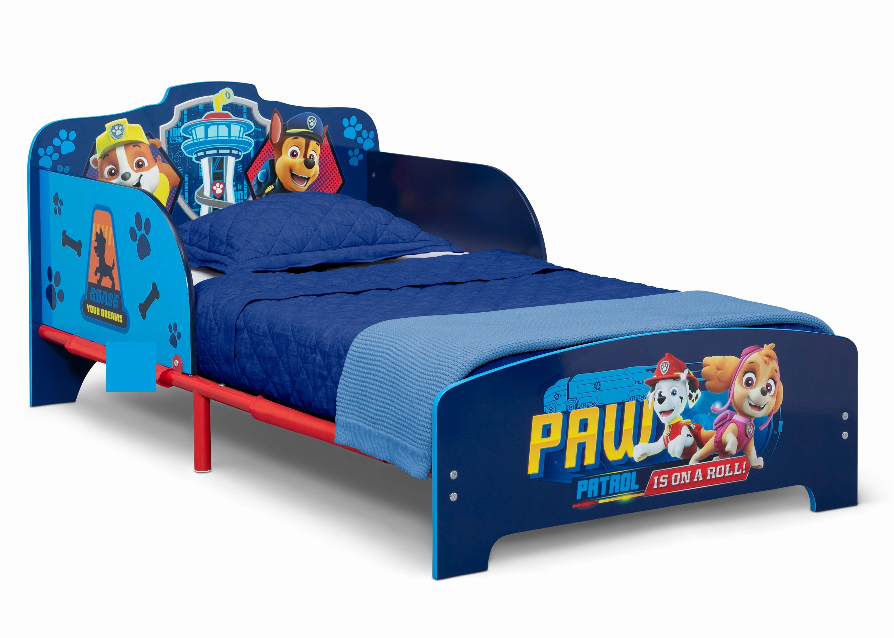 PAW Patrol Wood & Metal Toddler Bed