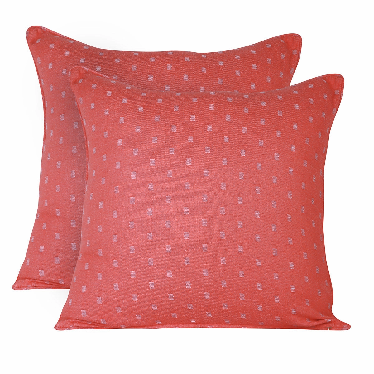 Plain Board Woven 2PC Pillow Sham Set