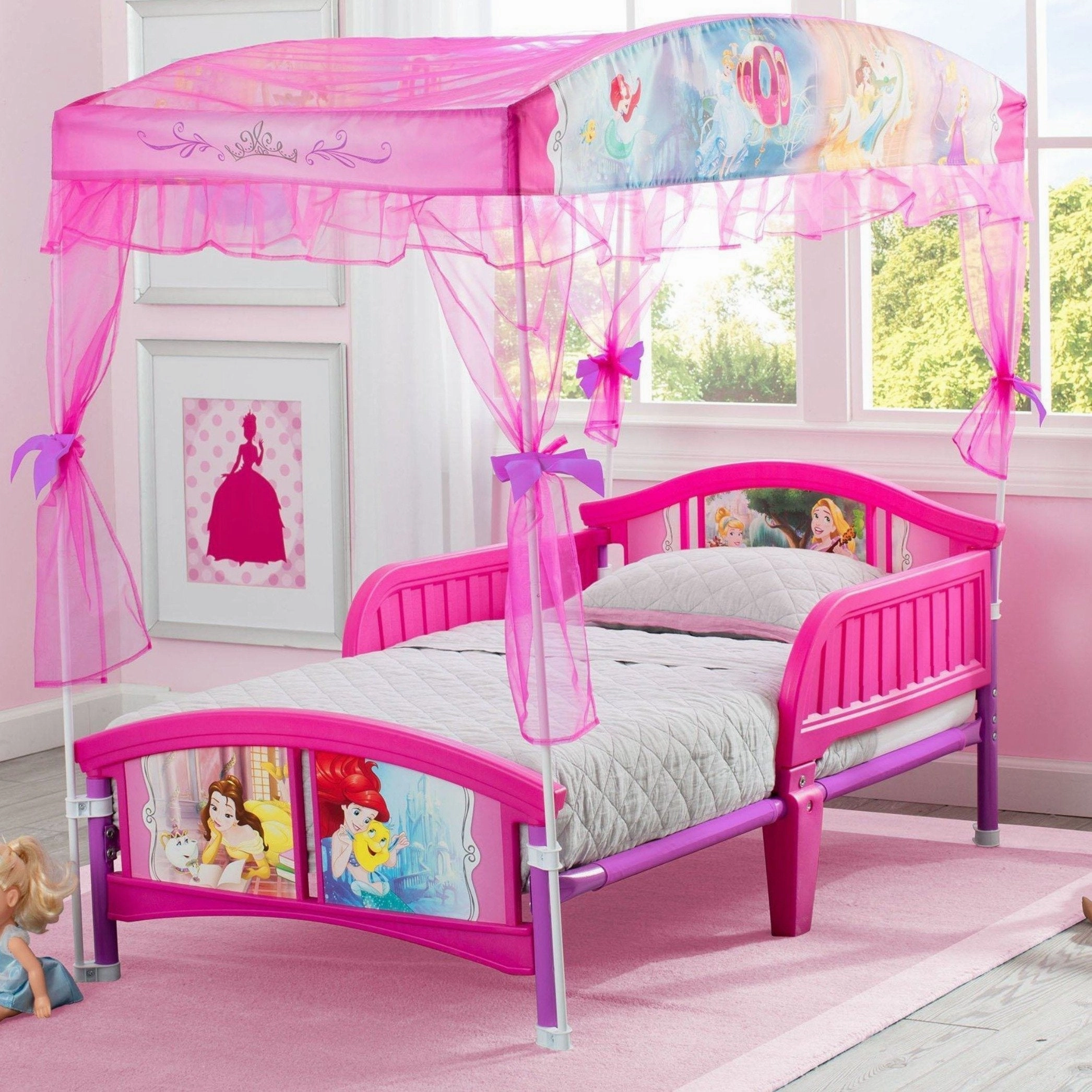 Princess Canopy Toddler Bed