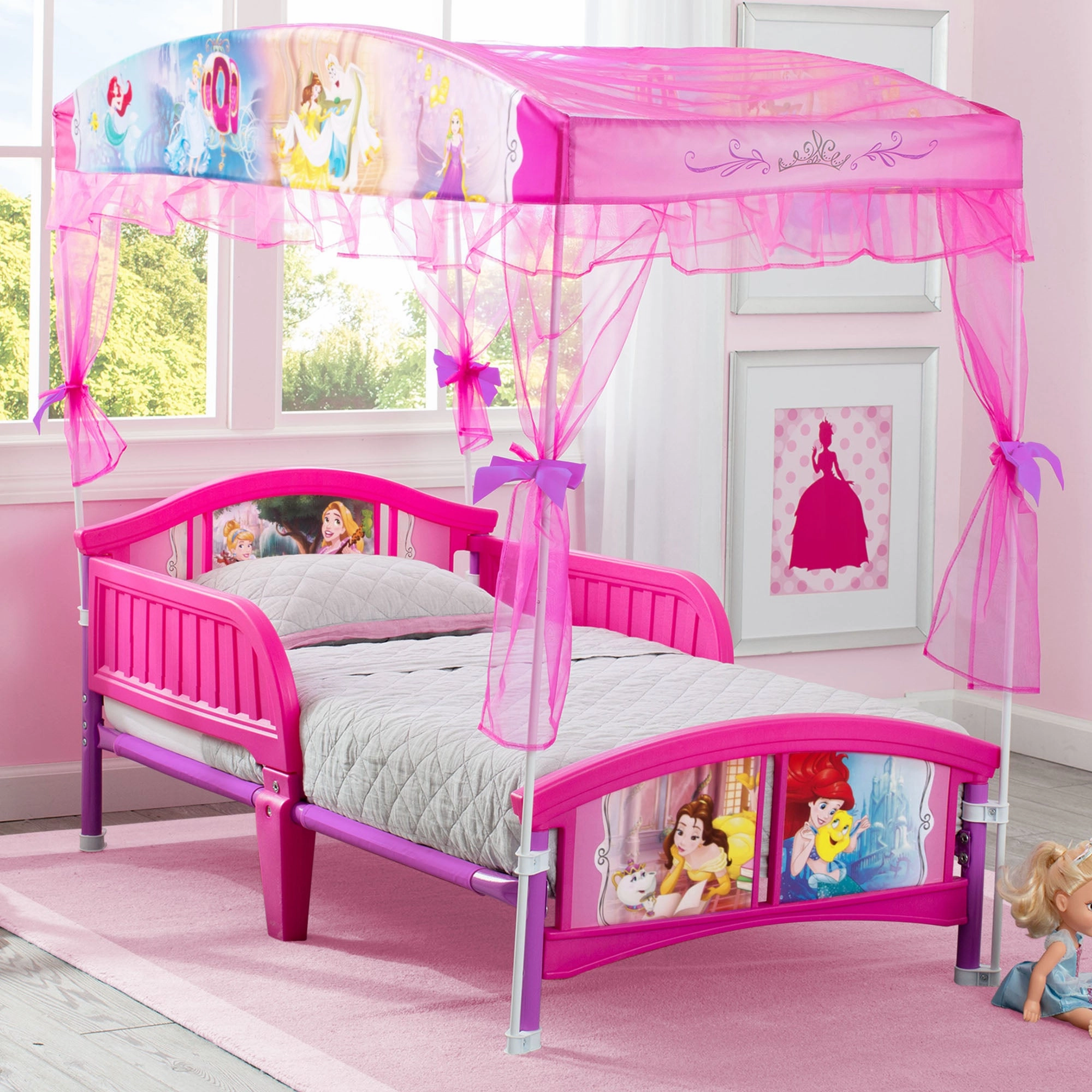 Princess Canopy Toddler Bed