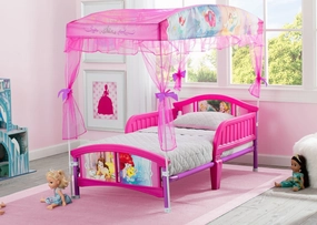 Princess Canopy Toddler Bed
