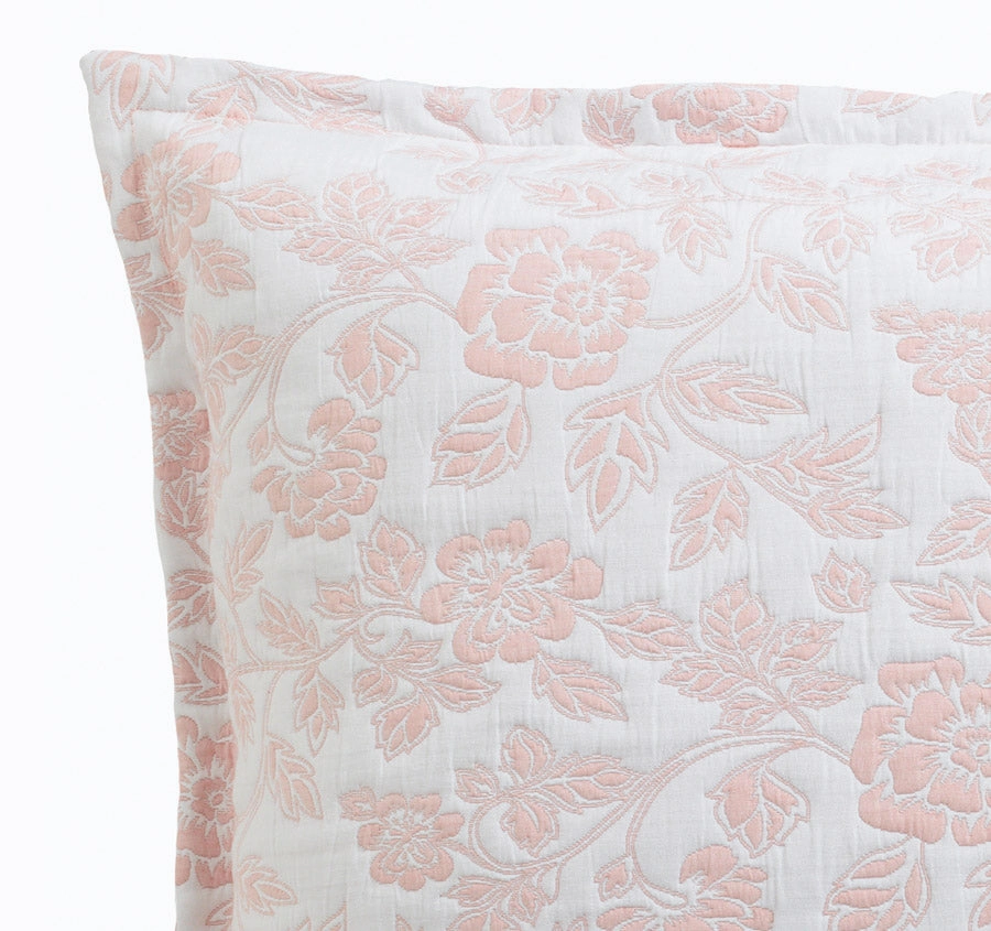 Provence European Pillowcase Blush