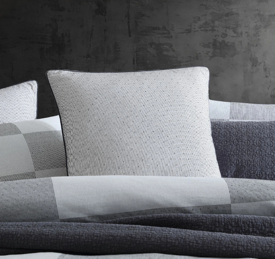 Region European Pillowcase Grey
