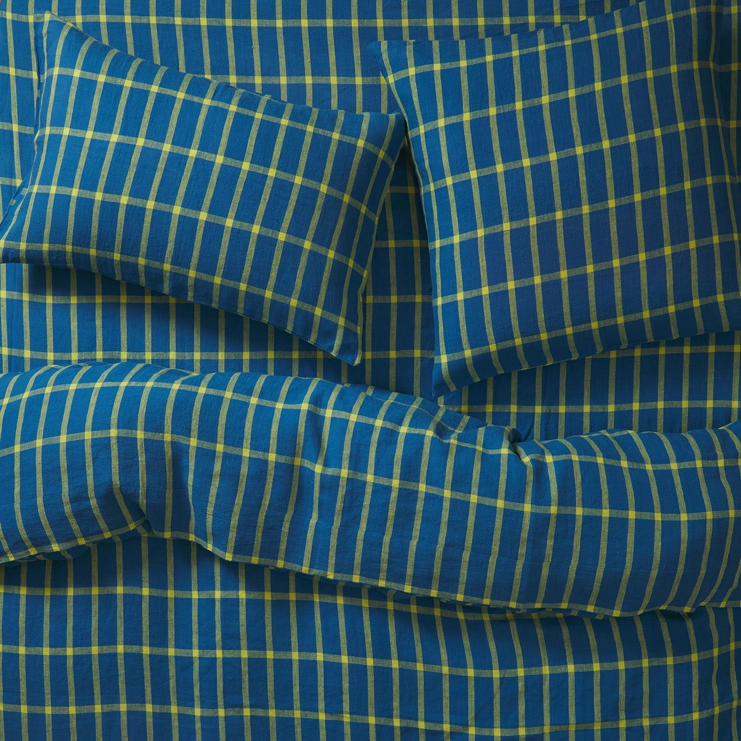 Remi Linen Euro Pillowcase Set - Capri