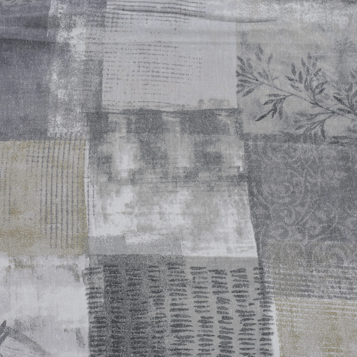 Royal Botanic 200TC  Botanical Grunge 100% Cotton Bed Sheet With Pillow Case