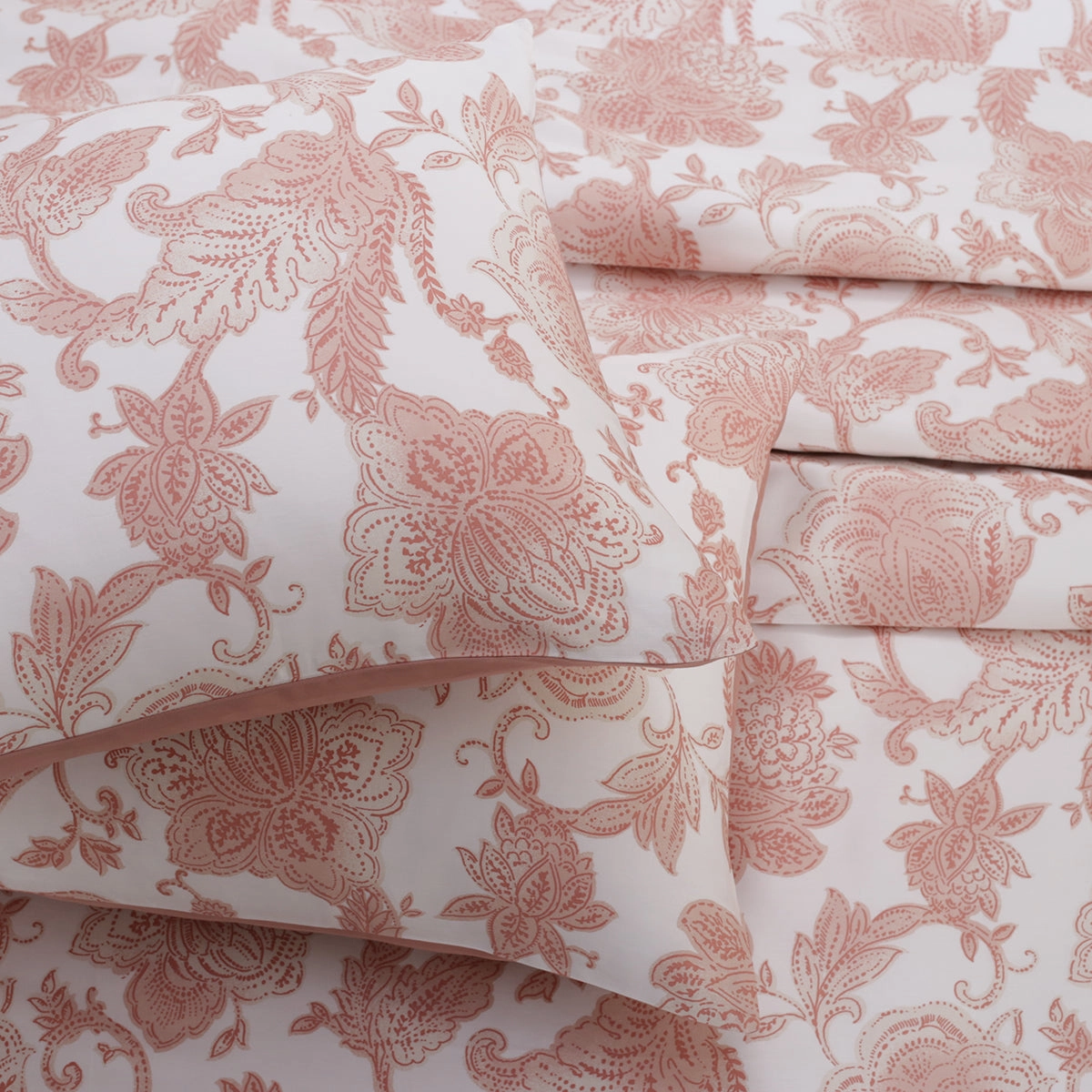 Royal Botanic 200TC Mabel 100% Cotton Bed Sheet With Pillow Case