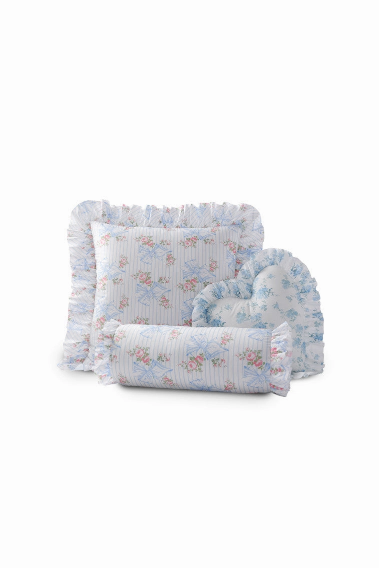 Ruffle Bolster Pillow