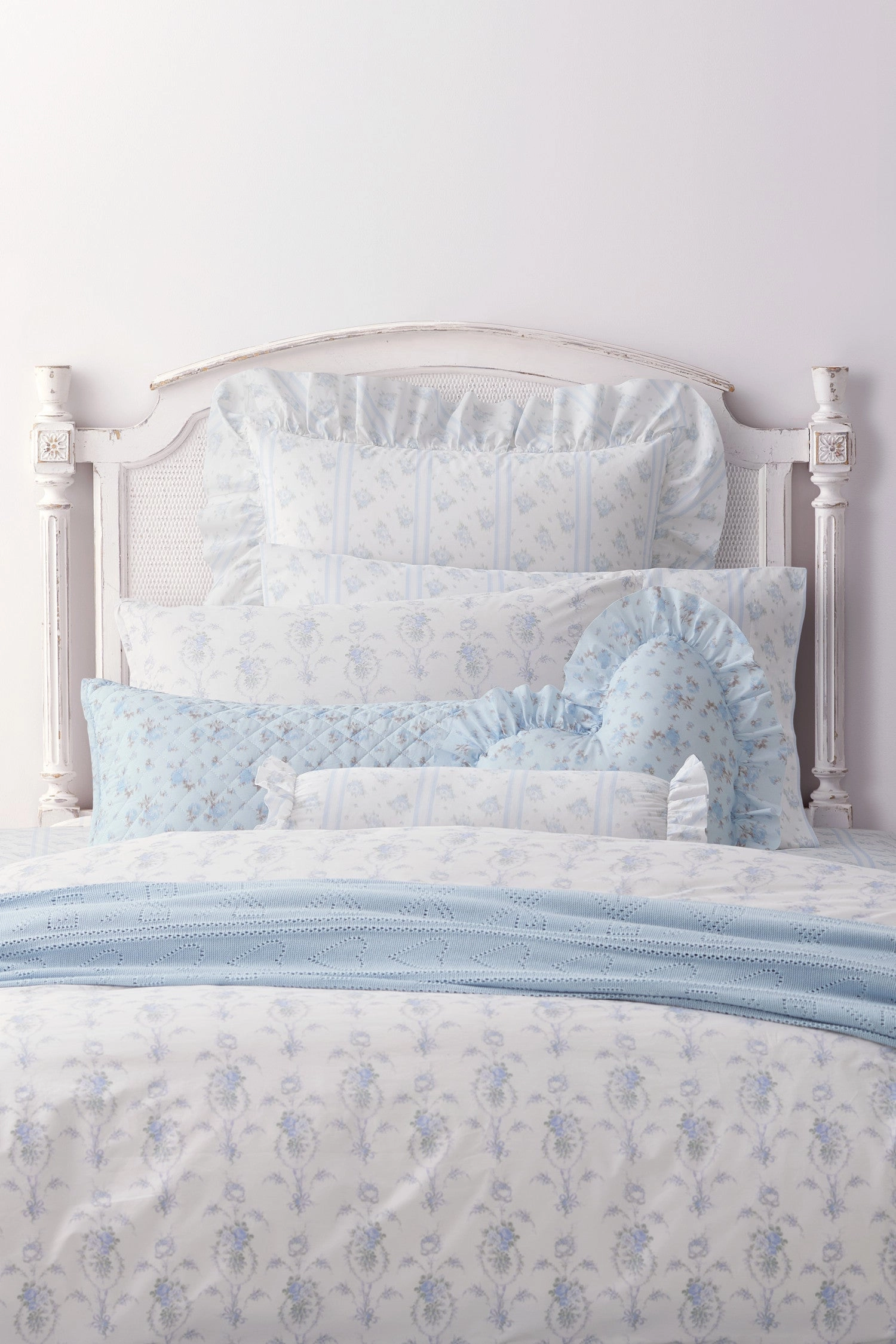 Ruffle Bolster Pillow