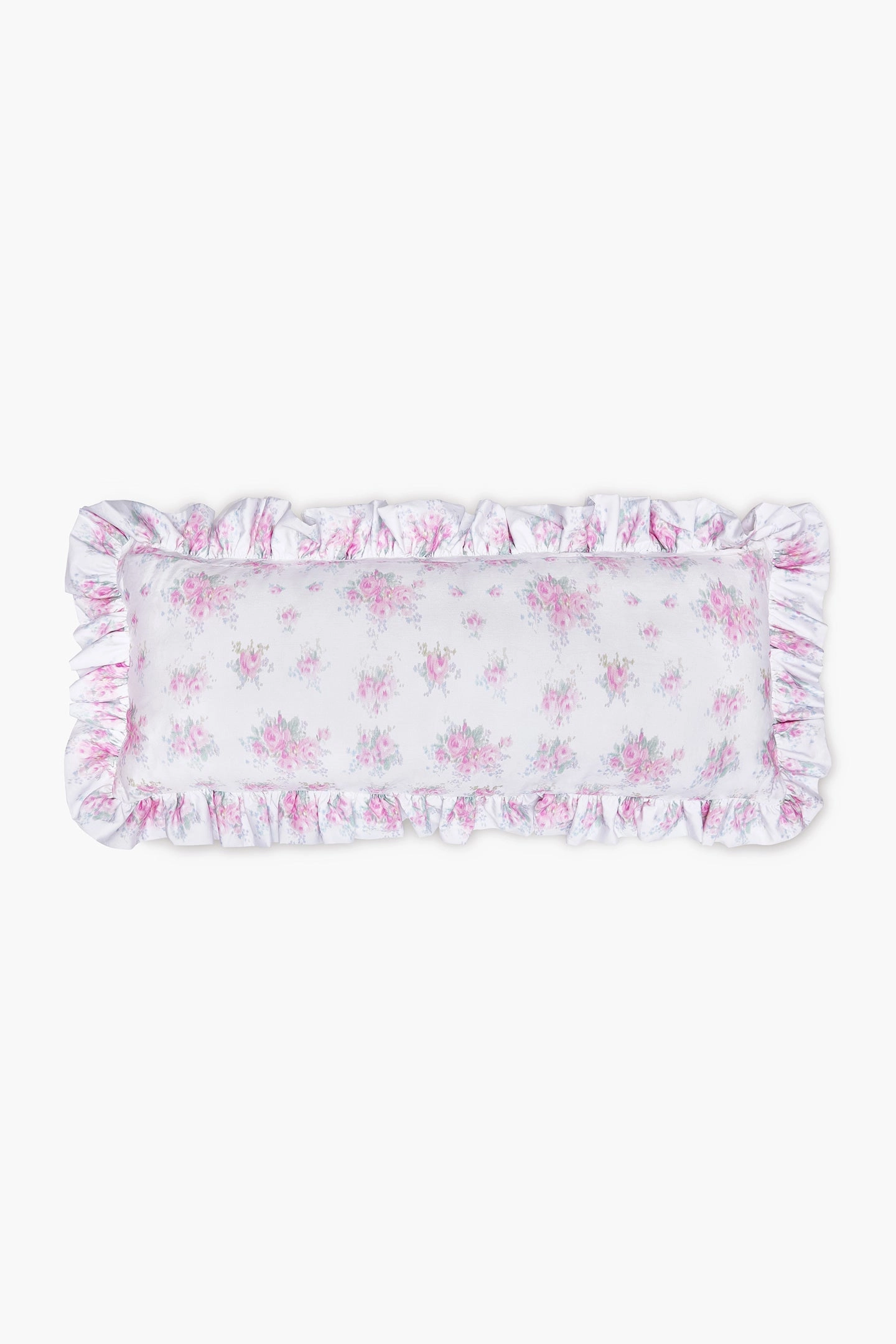 Ruffled Lumbar Pillow