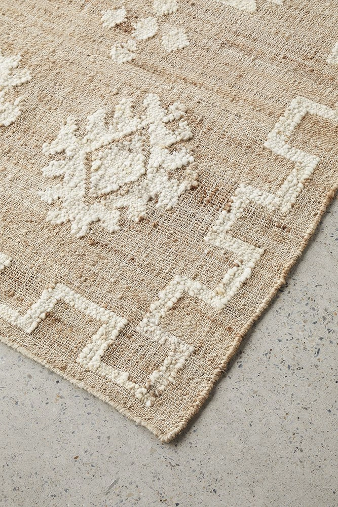 Sahara Carla Rug (Natural) by Rug Culture