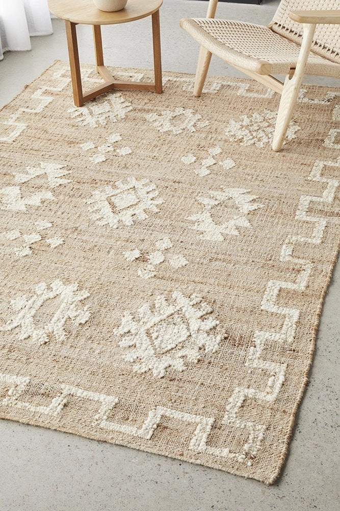 Sahara Carla Rug (Natural) by Rug Culture