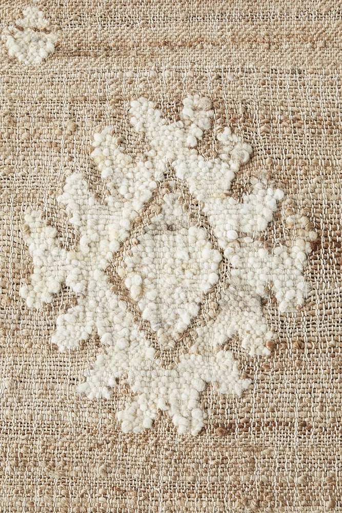 Sahara Carla Rug (Natural) by Rug Culture