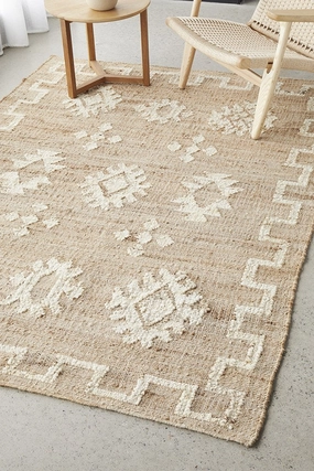 Sahara Carla Rug (Natural) by Rug Culture