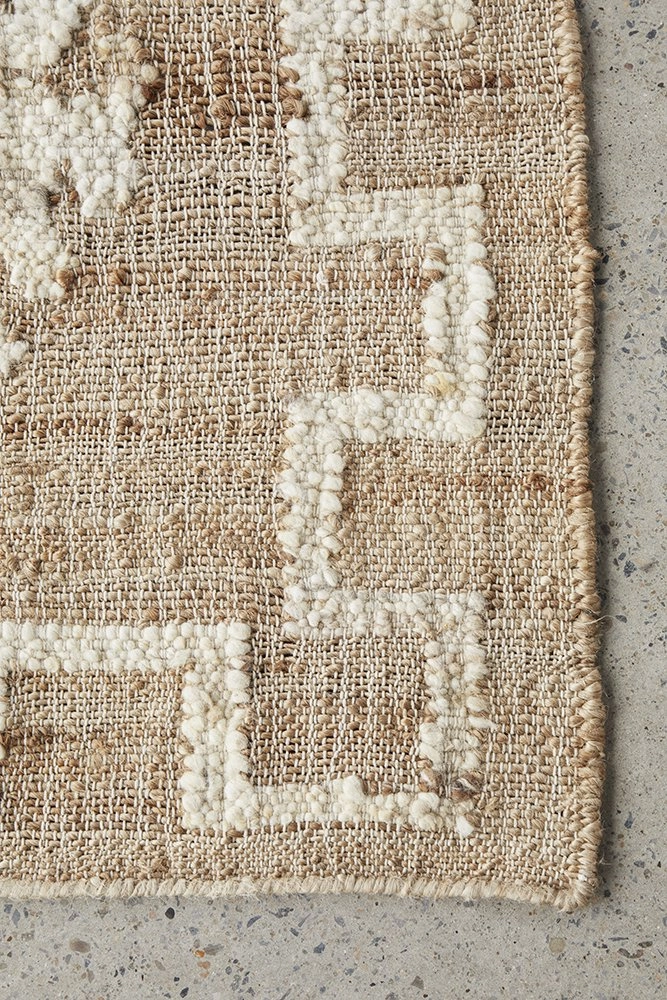 Sahara Carla Rug (Natural) by Rug Culture