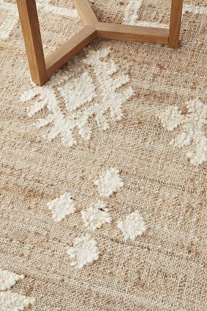 Sahara Carla Rug (Natural) by Rug Culture