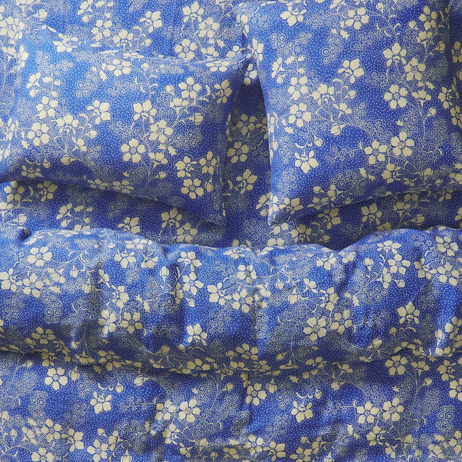 Salina Linen Pillowcase Set - Lapis
