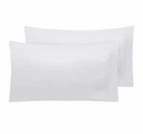 Satin Standard Pillowcase Pair White