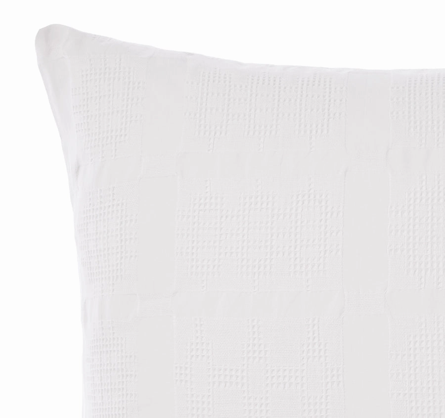 Seren European Pillowcase White