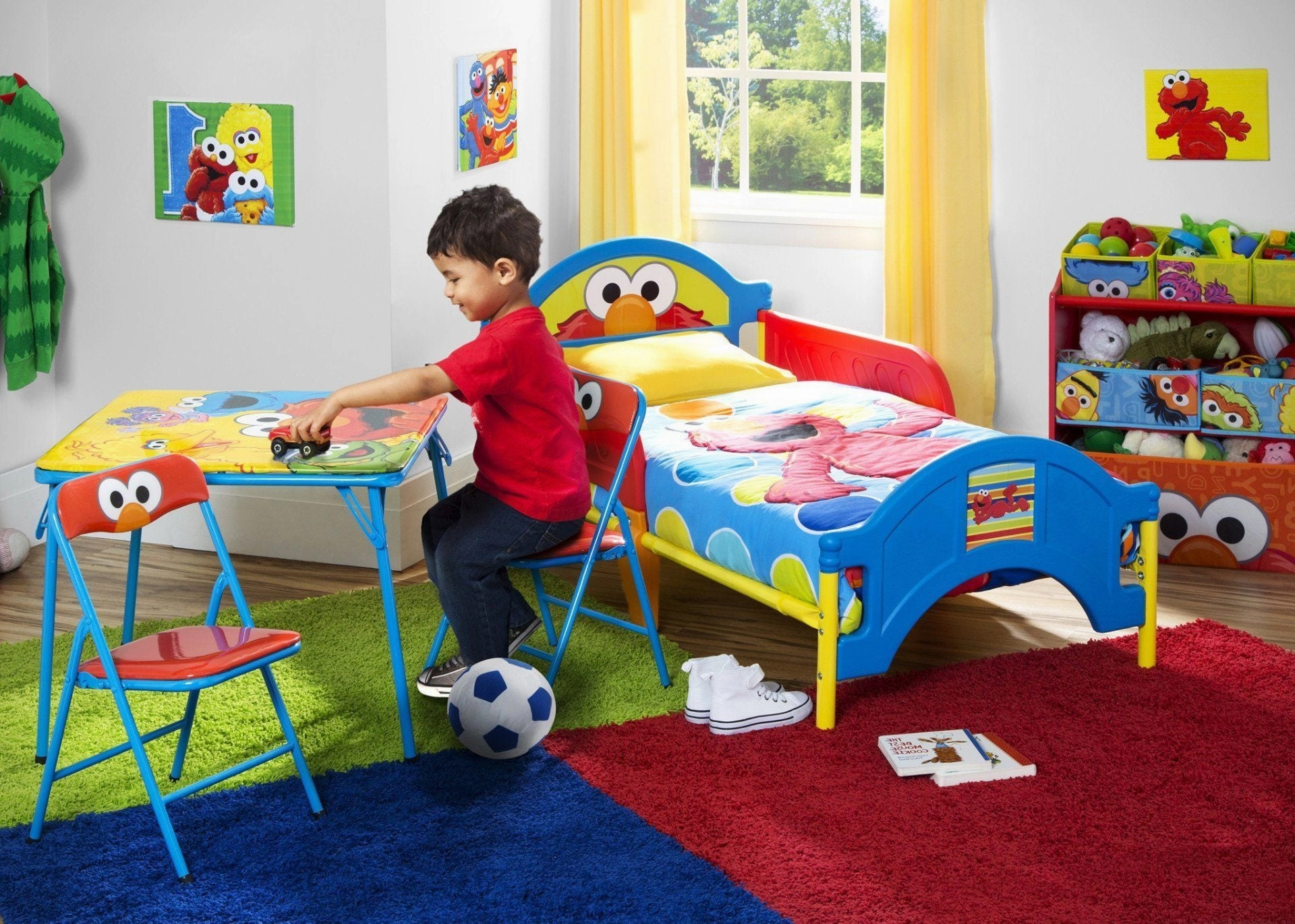 Sesame Street Plastic Toddler Bed
