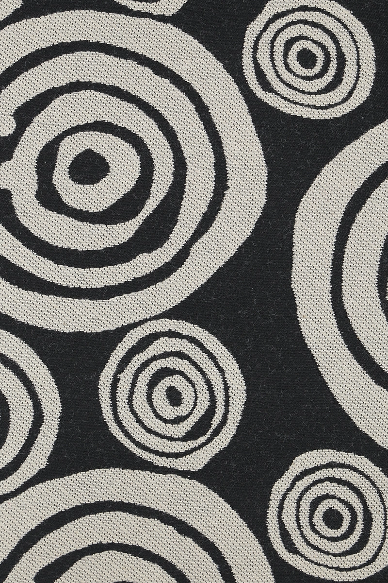 signature circles jacquard pillow
