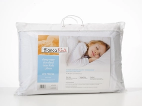 Sleep Easy Talalay Latex Kids Pillow Low - Soft by Bianca