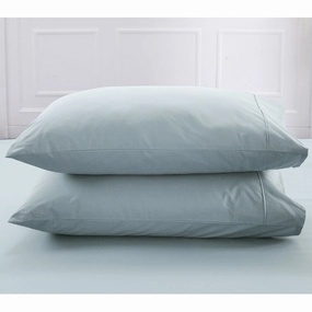 Slumber Solid 2PC Pillow Case Set