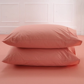 Slumber Solid 2PC Pillow Case Set