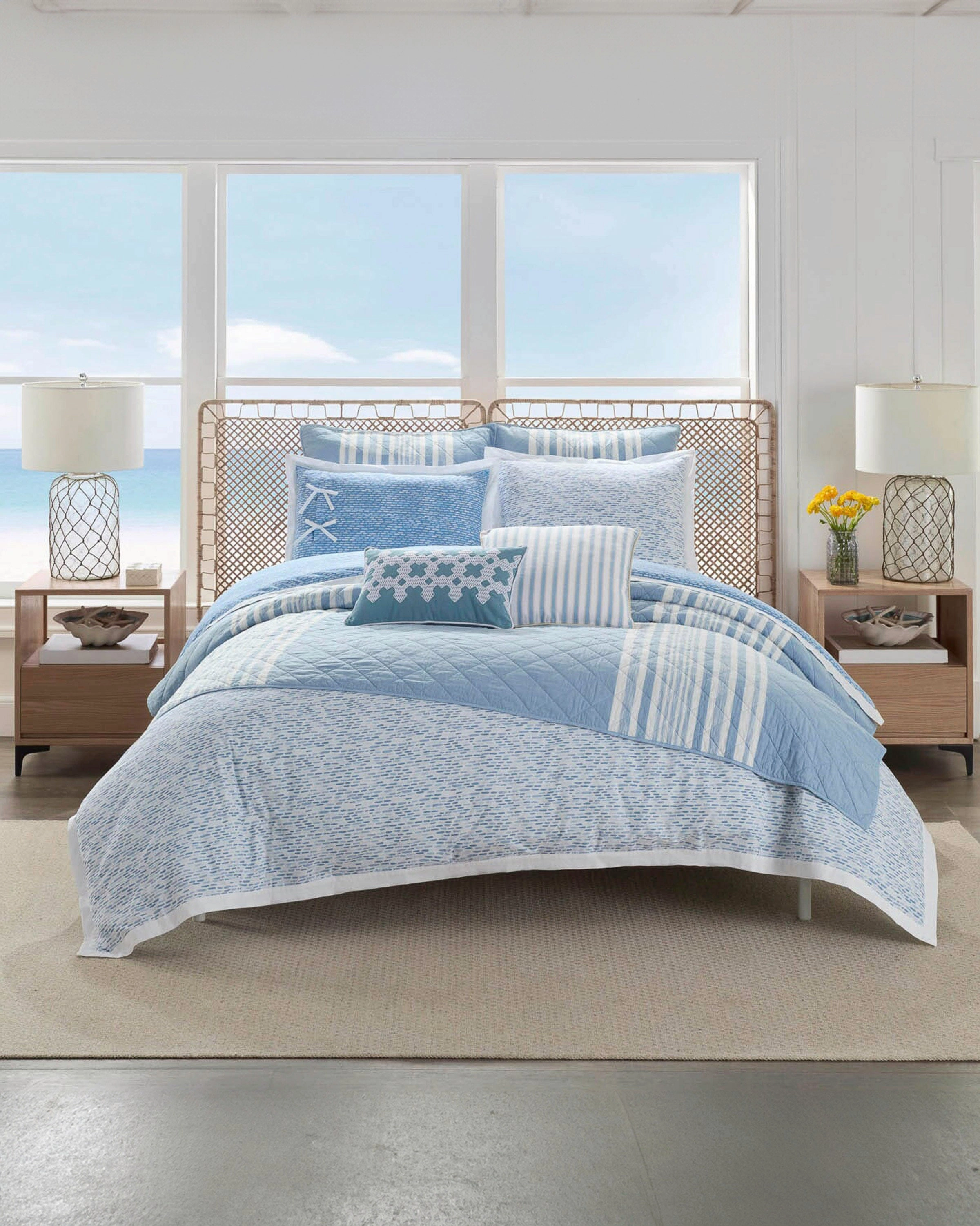 Southern Tide Westlake Blue Comforter Set