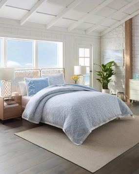 Southern Tide Westlake Blue Comforter Set