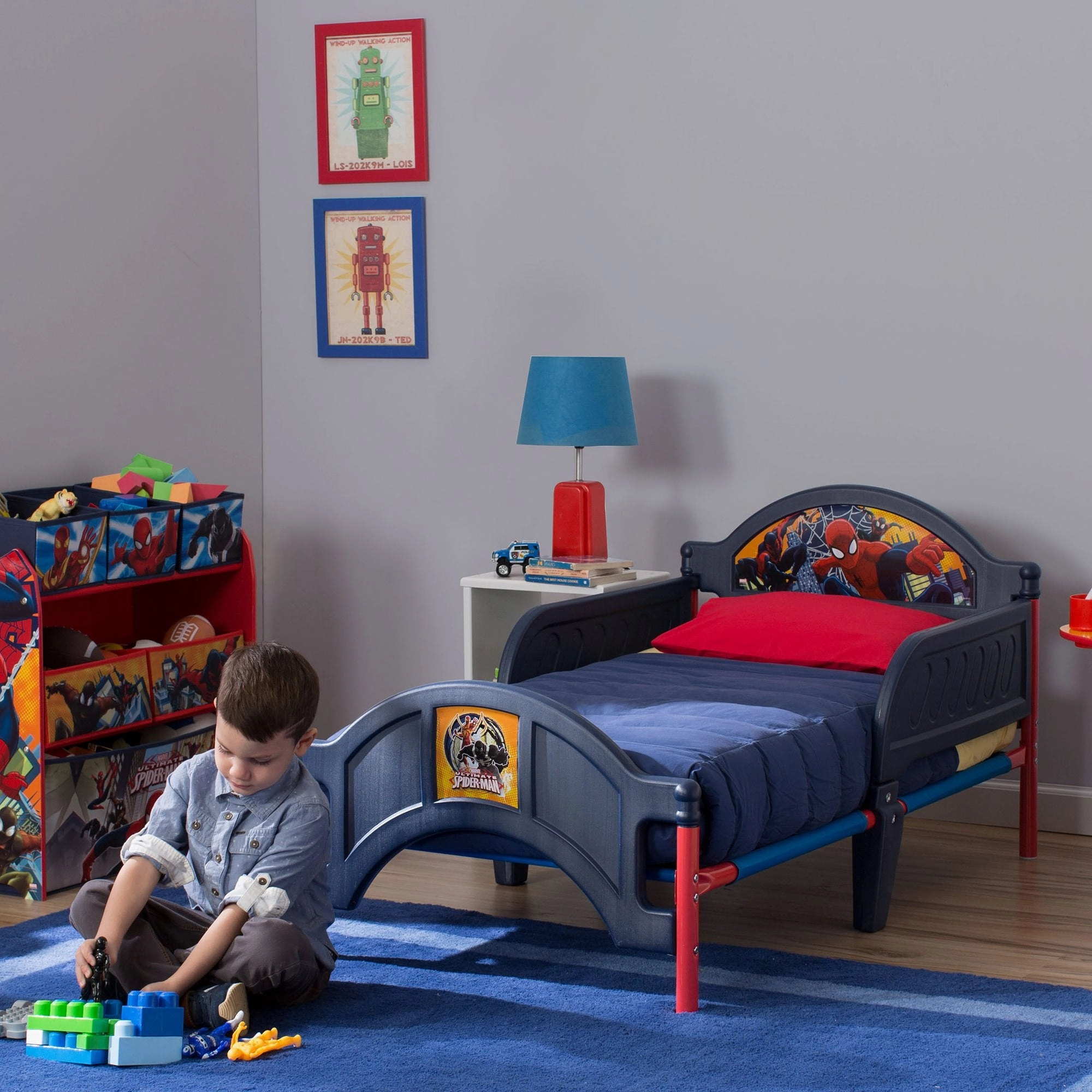 Spider-Man Plastic Toddler Bed