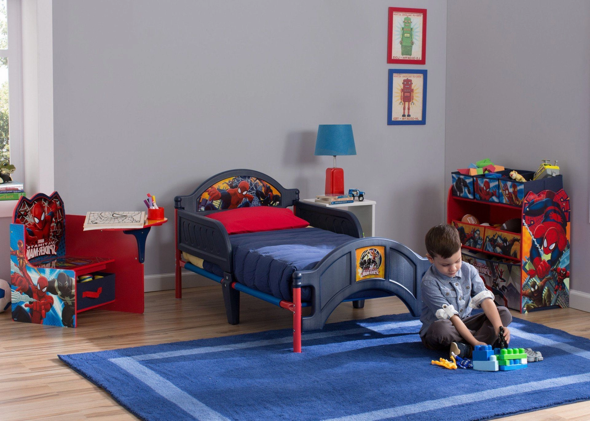 Spider-Man Plastic Toddler Bed