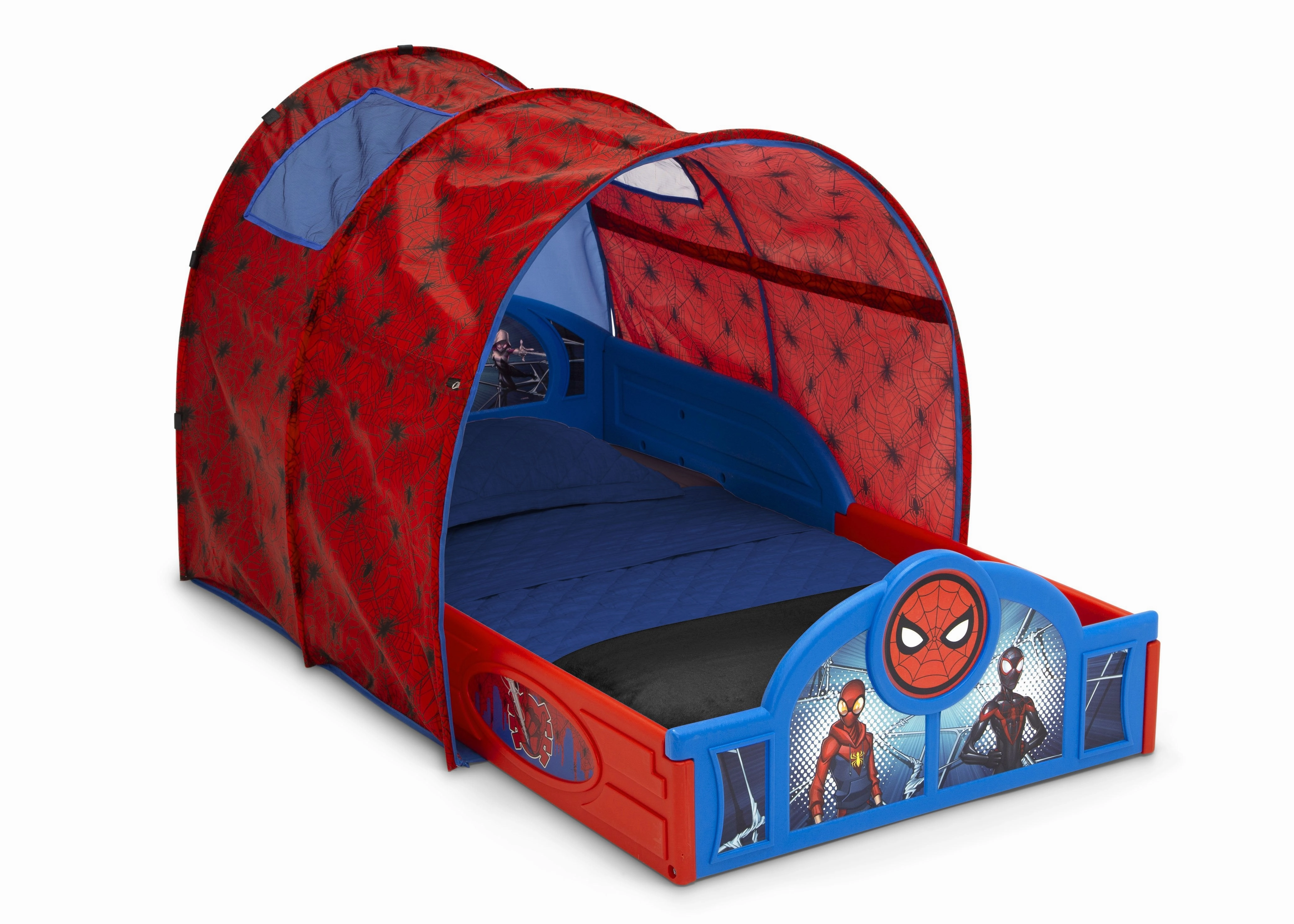Spider-Man Sleep and Play Toddler Bed with Tent