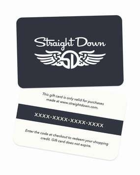 Straight Down Gift Card